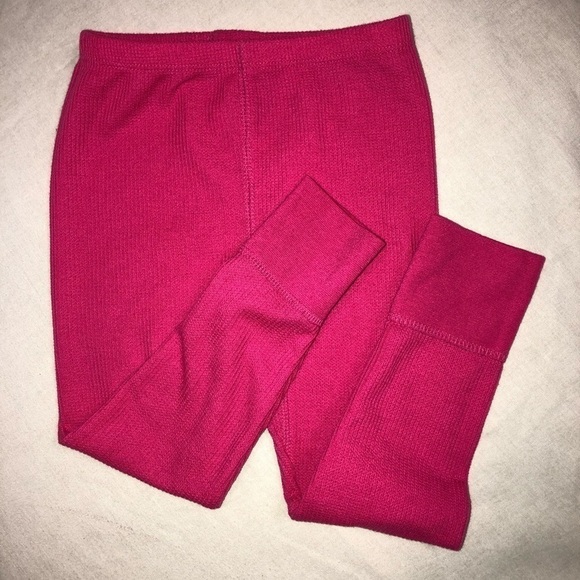 5/$10 Fruit of the loom size XS (4/5) pink long underwear - Picture 4 of 6